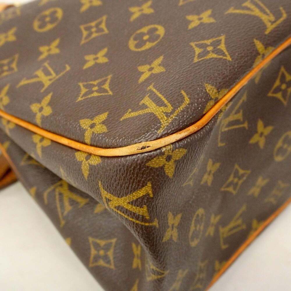 LOUIS VUITTON Brown Monogram Tote Bag - Picture 6 of 12